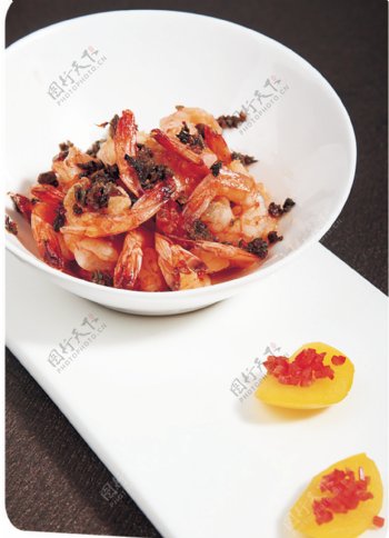 梅菜虾干图片