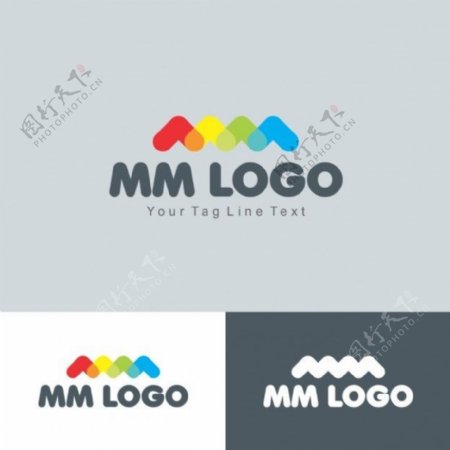 mm的logo模板