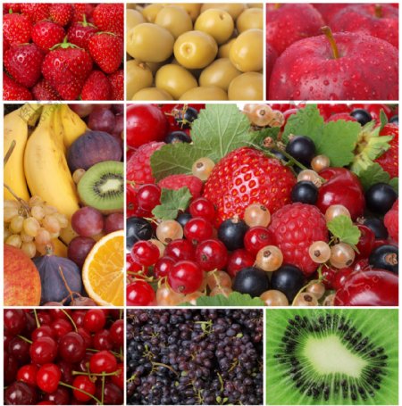 健康绿色水果