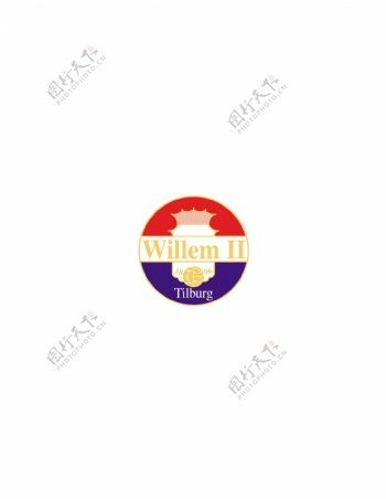 WillemIIlogo设计欣赏职业足球队LOGOWillemII下载标志设计欣赏