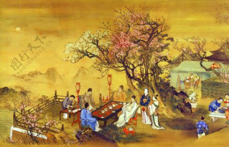 人物名画中国古典藏画0042