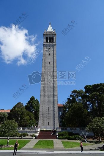 钟楼萨瑟塔大学建设校园加利福尼亚州Cal伯克利分校