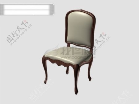 3d欧式椅子