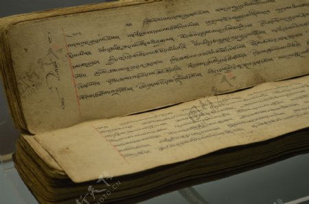 青海省博物馆藏文文献图片