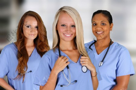 女性医生团队图片