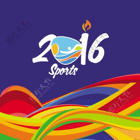 里约奥运会背景素材