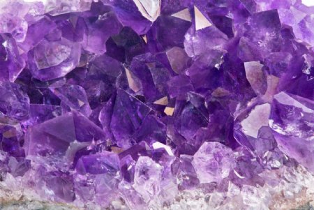 紫色多晶体大理石图片