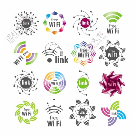 wifi无线网络logo
