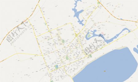 山西省运城市市区地图设计高清psd文件