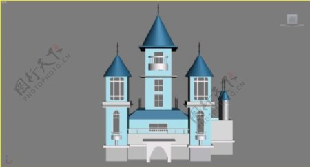 城堡模型图