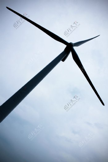 风力发电装置摄影图片