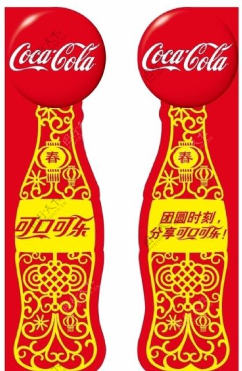 可口可乐春节CNY侧板设计