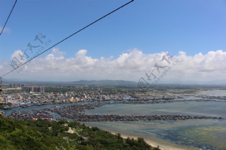 三亚渔港图片