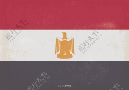 埃及老式国旗