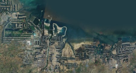 潍坊滨海卫星地图