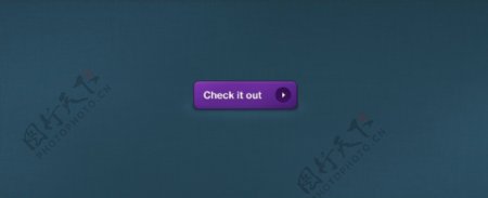 紫色网页下载按钮图标素材