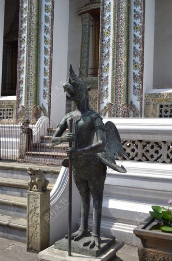 泰国大皇宫雕像