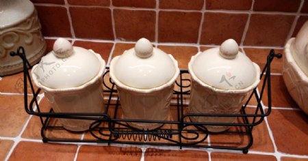 调料罐瓷器厨房用品