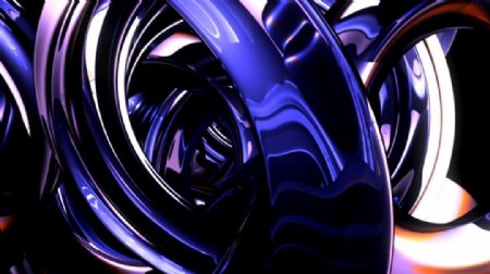紫色金属质感动态交织背景视频素材