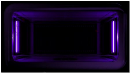动态紫色灯光边框视频素材