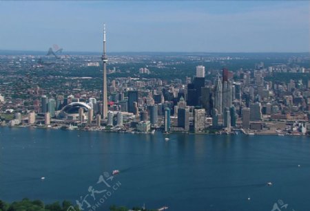 航拍鸟瞰城市视频素材