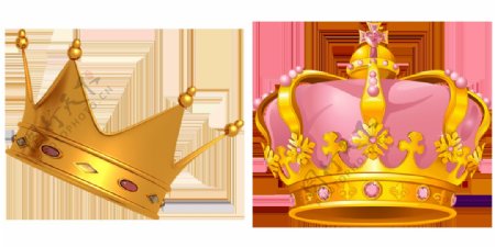 皇冠图标免抠png透明图层素材