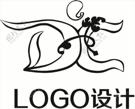 AI格式LOGO设计字母