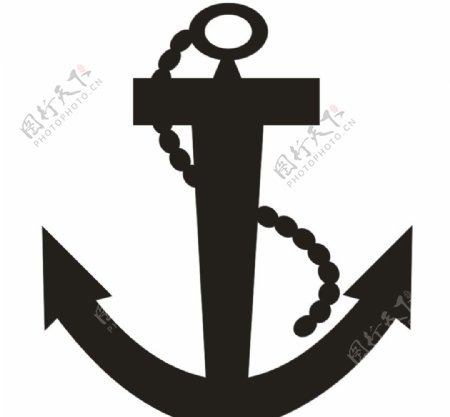 海船锚标志设计