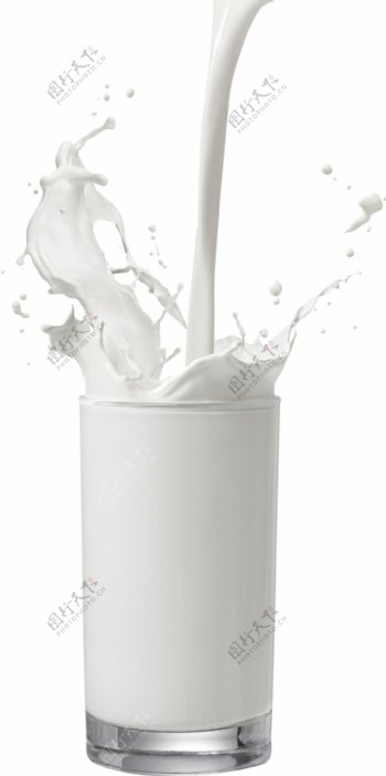 白色牛奶玻璃元素