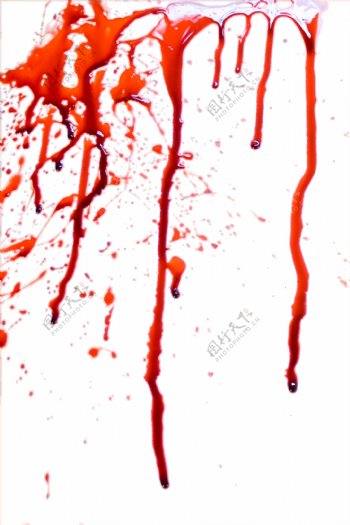 红色血滴血迹免抠png透明图层素材
