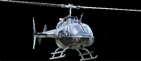 浅蓝军用直升机免抠png透明图层素材
