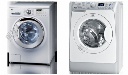 时尚的洗衣机免抠png透明图层素材