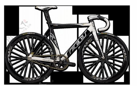 自行车图片免抠png透明图层素材