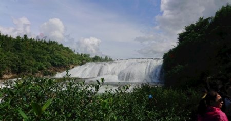 贵州黄果树风景区陡坡塘瀑布