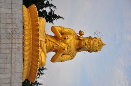 法门寺佛像雕塑观自在菩萨