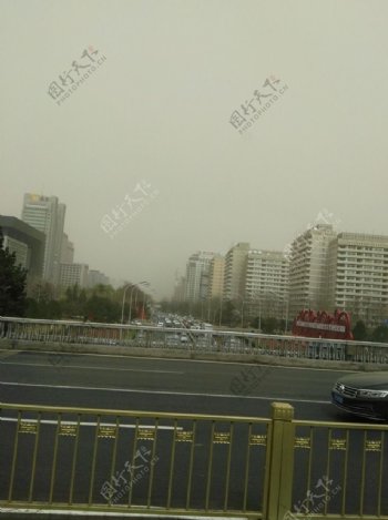 京城霾沙尘