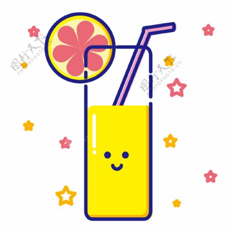 MBE图标美食饮品夏日夏季果汁精品元素