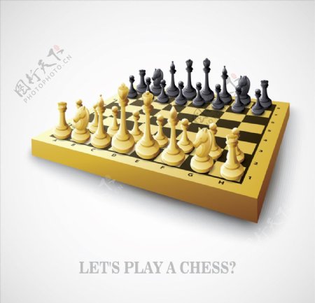西洋棋矢量素材