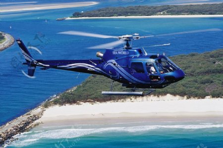 澳大利亚海洋世界直升机