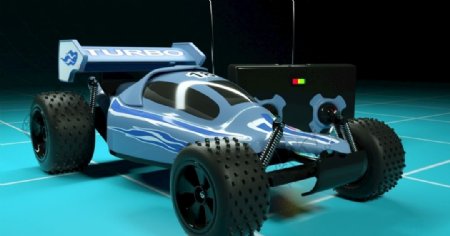 C4D赛车模型