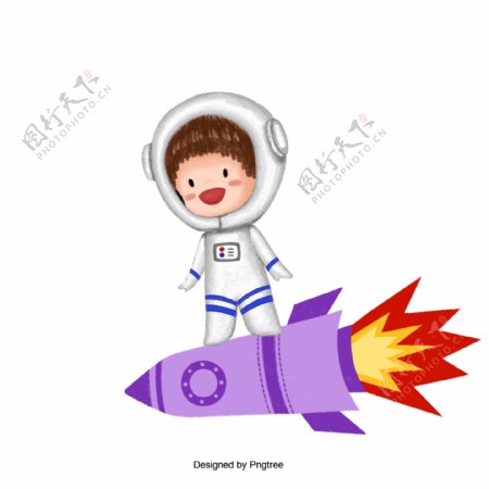 宇航员和火箭手油漆