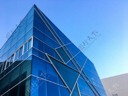 蓝色建筑
