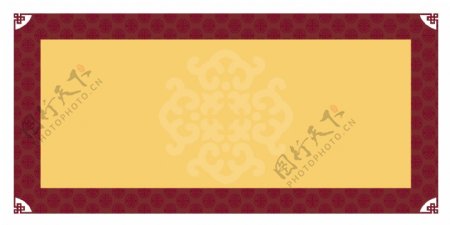 中国风金色边框装饰