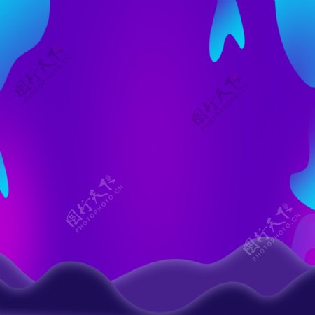 紫色渐变促销PSD分层主图背景素材