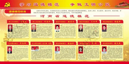 河南省第六届道德模范
