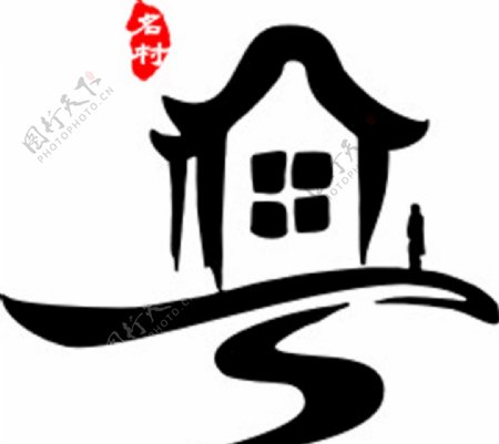广东名村标志