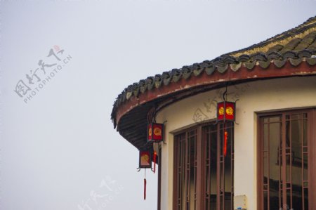 七宝古镇建筑风景摄影