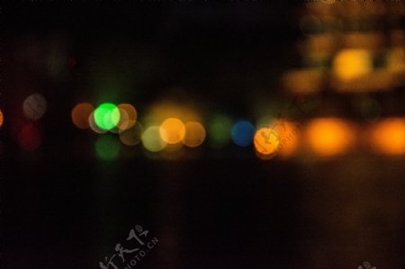 城市夜景灯光图片