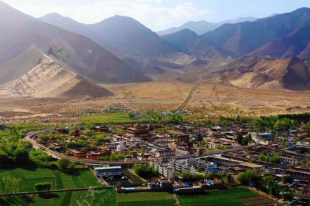 西藏的村庄