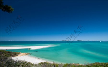 澳大利亚汉密尔顿岛唯美风景